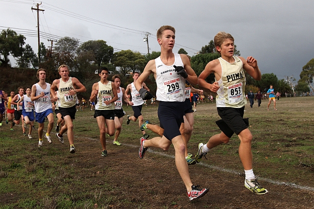 2010NCSXC BD3-092.JPG - 2010 North Coast Section Cross Country Championships, Hayward High School, Hayward, California